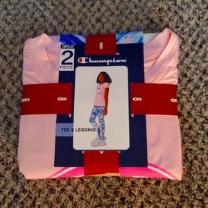 Champion tee and leggings